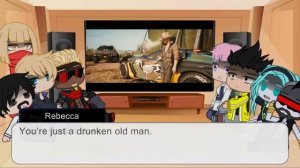 Cyberpunk Edgerunners React To  2077