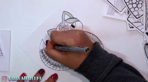 Дудлинг для начинающих | Как научиться рисовать дудлинг | Зентангл