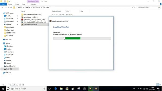 gmn cara install videopad??? ini dia....... смотреть онлайн
