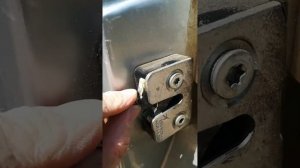 Регулировка дверного замка на ладах