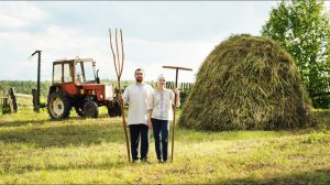 ОДИН ДЕНЬ В ДЕРЕВНЕ ｜ ЗАГОТОВКА СЕНА И СУШИЛКИ ДЛЯ ИВАН ЧАЯ
