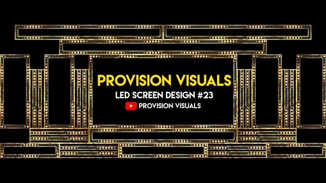 New Led Screen Design 23/ ProVision Visuals/ 6 Variants