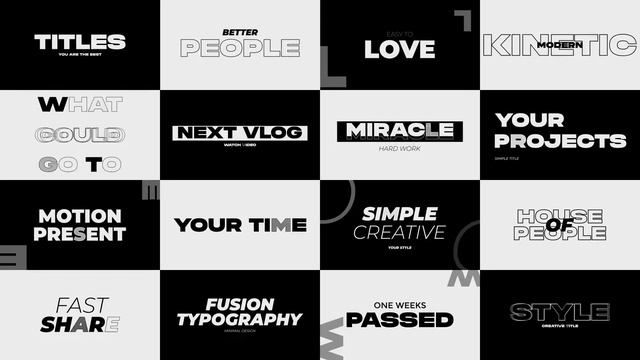 Abstract Animation Text | Adobe Premiere Pro Template смотреть онлайн