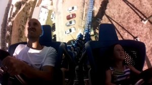 Мега американская горка Турции Hyper Coaster Ride at The Land of Legends Theme Park in Antalya