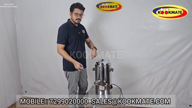 Electric Milk Boiler / Warmer | Table Top Hot Milk Dispenser |Tea Coffee Business Kitchen equipment