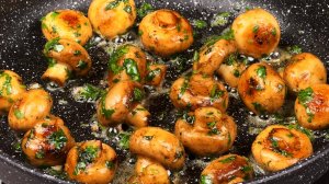 Простой рецепт: Как приготовить жареные чесночные Шампиньоны как в ресторане Мишлен?