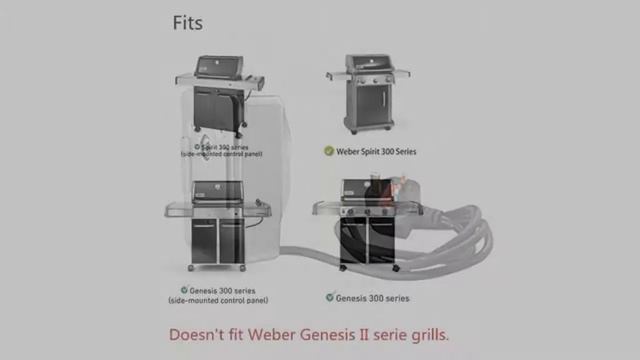 Onlyfire BRK-6013 Stainless Steel Grill Rotisserie Kit for Weber Genesis E-310/330 Spirit 310 330 смотреть онлайн
