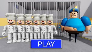 Побег от BARRY'S PRISON RUN! А так же от PAPA PIZZA OBBY в РОБЛОКС