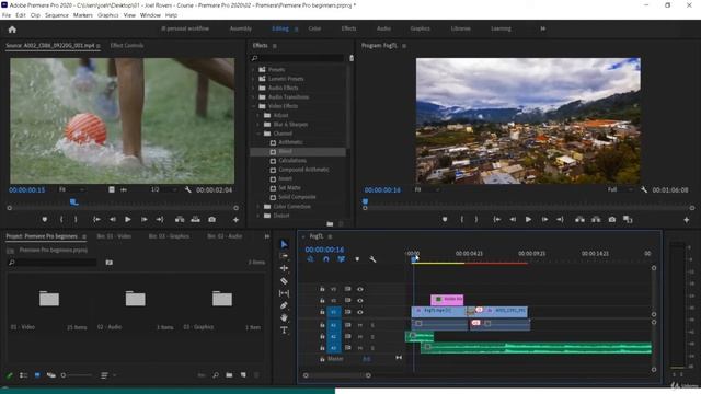 Pre Rendering - 19/22 - Premiere Pro Course смотреть онлайн