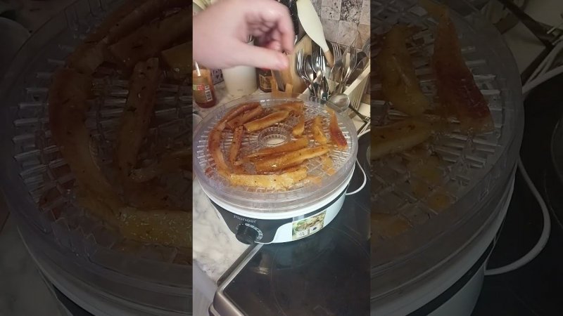 Вкуснейший минтай в соевом соусе на электросушилке #Рыбка #Сушилка #Минтай #ПолезнаяЕда #едимдома