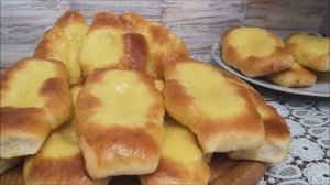 Булочки с заварным кремом . Булочки с начинкой. Рецепт дрожжевого теста