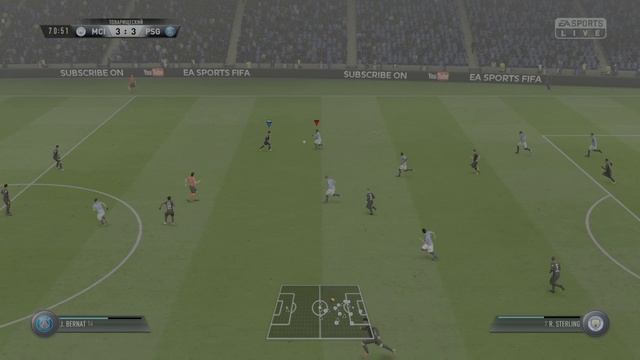 Game Play: FIFA МанСити ПСЖ реванш бешеный матч