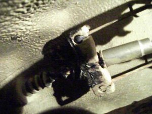 регулировка троса ручника 2110