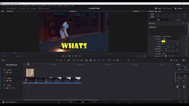 How To Create AWESOME Text/Subtitles In Davinci Resolve