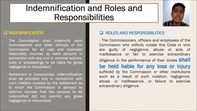 CORPO GROUP 1   Securities Regulation Code