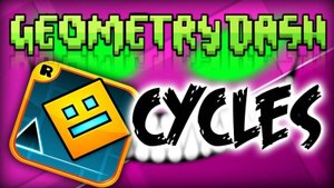 Прохождение уровня "Cycles". Geometry Dash.