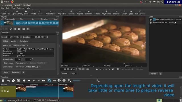 How To Reverse Video In Shotcut | Shotcut Video Editor Tutorial #5