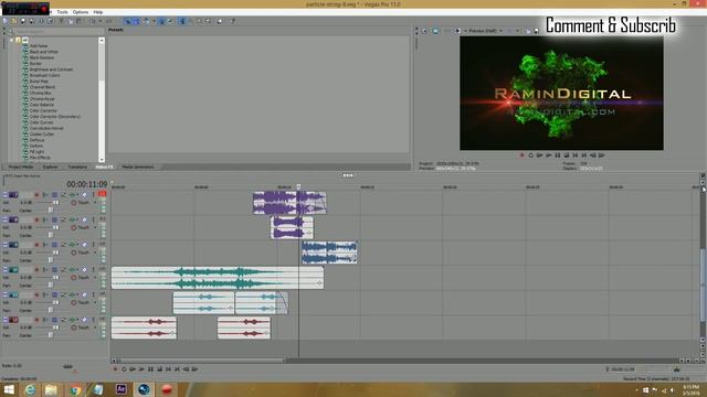 Free Template - Sony Vegas Pro Intro #8 Strings смотреть онлайн