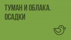 Туман и облака. Осадки. Видеоурок по окружающему миру 3 класс
