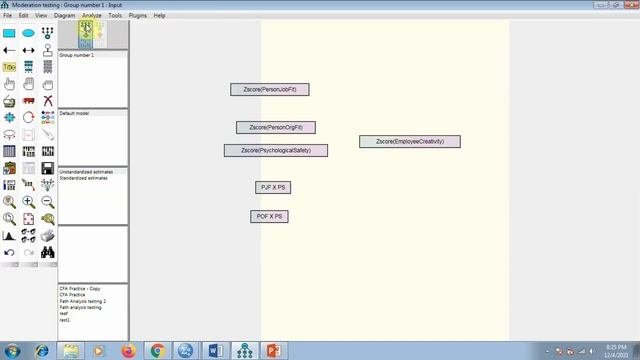 Moderation Analysis using AMOS (Interaction Term Analysis through AMOS)