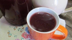 Компот из винограда и апельсинового жмыха
