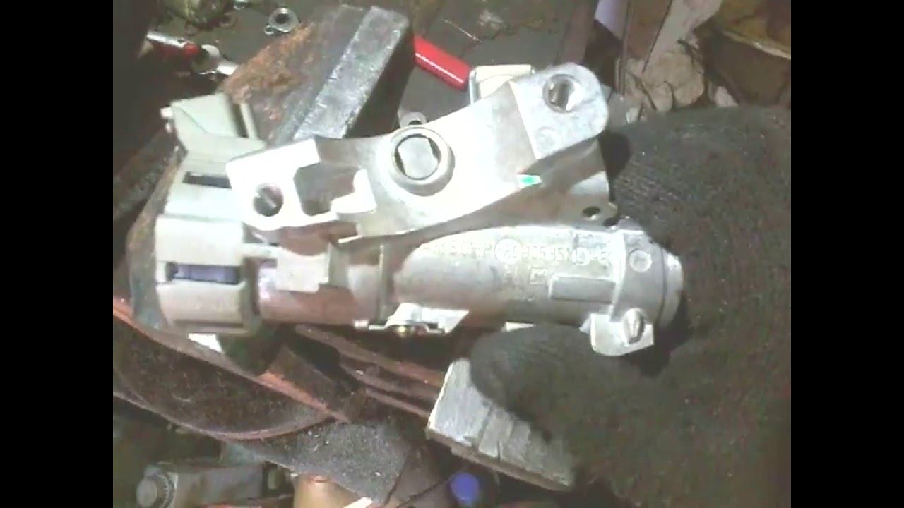 замок зажигания для транспортера T5 принцип замены+кат№ смотреть онлайн