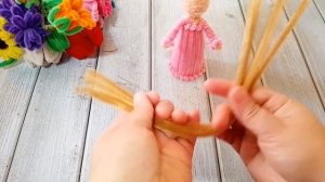 Ангелочки из синельной проволоки😍😍😍