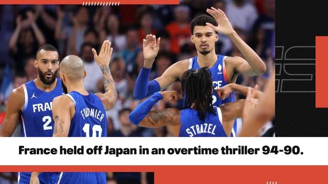 Men's Basketball TUESDAY RECAP FROM PARIS 🥇 Giannis OUT, Wemby SHINED & MORE 🏀 смотреть онлайн