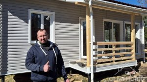 Видеоотзыв о строительстве каркасного дома 6х9 по проекту "Троицк" с изменениями!