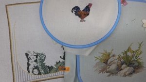 ВЫШИВАЛЬНЫЕ ЗАРИСОВКИ 9- 2025 /ЕЩЕ ОДИН СТАРТ /процессы вышивки/ Вышивка крестом/ #вышивка