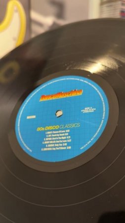 Распаковка винила Dance Maschina 80's Disco Classics (2025 Maschina Records)