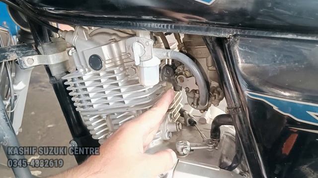Suzuki gs150 starting problem solved @kashifsuzukicentre
