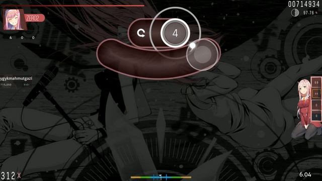 Osu! B109 - Utsu-P - Psychokinesis [Normal] %97.03 #osu #osugame