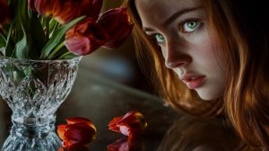 Красный тюльпан. Стихи Григорьевой Аллы.