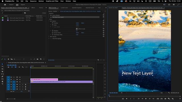 How to Make YouTube Shorts in Premiere Pro 2024 — FAST & EASY! смотреть онлайн