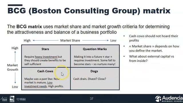 2020 Business Portfolio Management, BCG and McKinsey matrices смотреть онлайн
