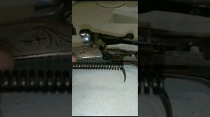 Ремонт замка запирания на ружье Зауер