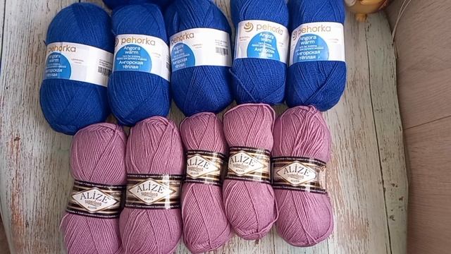 Моё вязание в выходные дни)))Покупка пряжи❤️❤️❤️🤭🤣🤗 смотреть онлайн