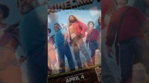 a Minecraft movie theater reaction