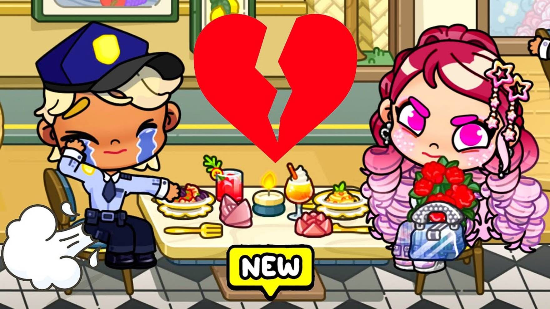 Avatar World. ПУКНУЛ В РЕСТОРАНЕ смотреть онлайн