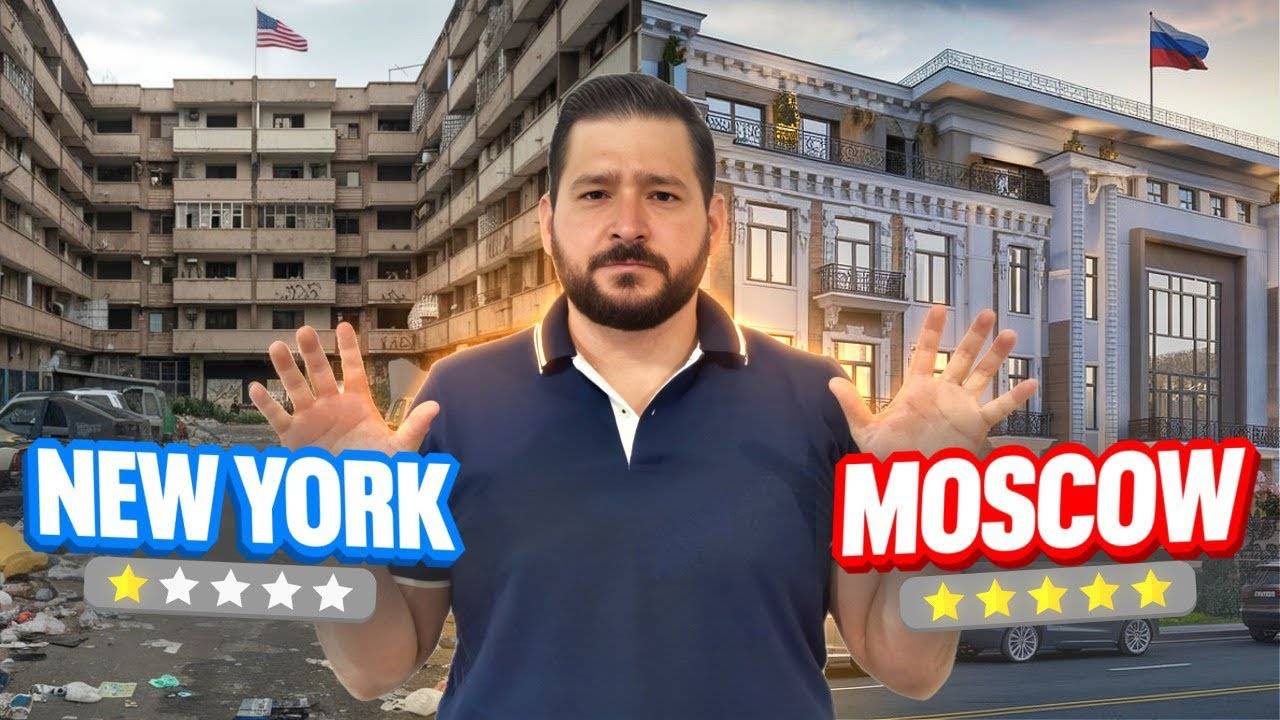 Нью-Йорк и Москва - Американский Блогер Wild Siberia Сравнил Два Города и Рассказал в Каком Лучше Жи
