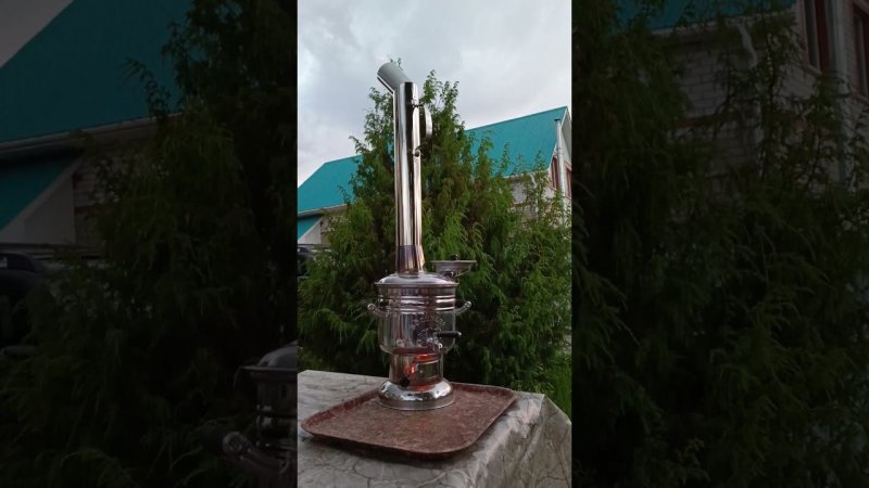 Наконец-то турецкий самовар в работе)