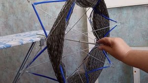 Как я перематываю пряжу в пасму