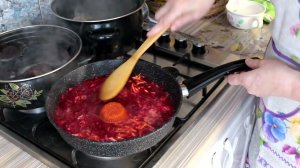 Красный борщ просто объедение