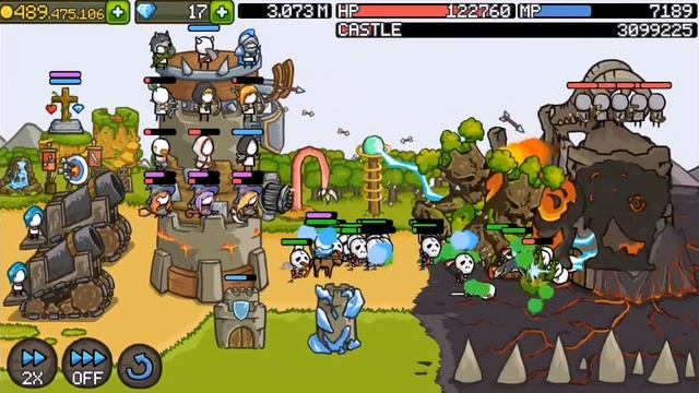 Захватываем замки. Билд. Grow Castle. смотреть онлайн