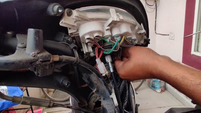 Installing White LED light in TVS Jupiter speedometer|Jupiter speedometer modification| смотреть онлайн