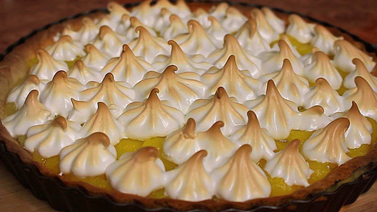 Лимонный 🍋 торт с меренгой / очень вкусно! смотреть онлайн