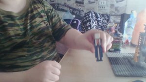 как сделать слендермена из лего