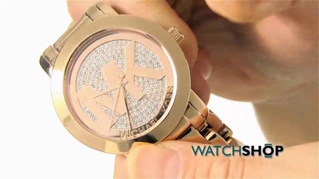 Michael Kors Ladies' Runway Watch (MK3394) смотреть онлайн