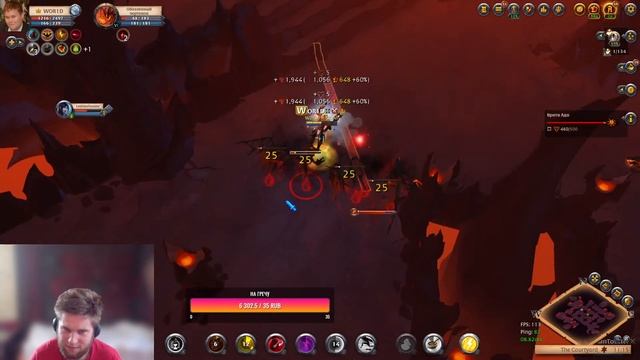 2 НА 2 С ТОП 1 ХИЛОМ СТРИМ  Albion Online смотреть онлайн
